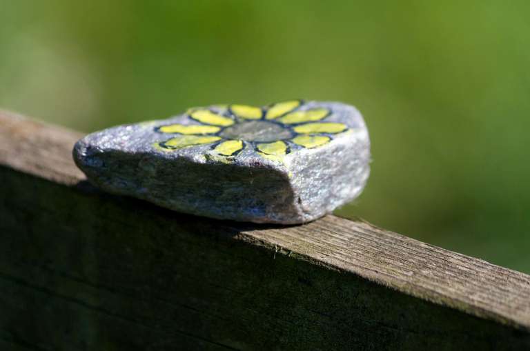 painted stone